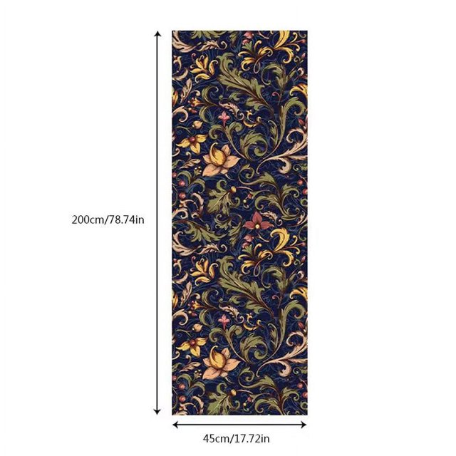 1pc Modern Pattern Decorative Kitchen Wallpaper Wall Stickers Waterproof Self-adhesive Bathroom Wallpaper