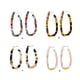 thumbnail image 5 of sweethay Pendientes colgantes Colgante Colgante Accesorios populares Pendiente geométrico Regalo de aniversario Dama Decoraciones Gancho para Type3 NO3, 5 of 6