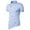 Light Blue, variant on ZVNAΖH Mens Short Sleeve Stand Up Collar Shirts Slant Placket Pointed Hem Embroidered Shirts Dress Shirt Formal Shirts