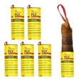 thumbnail image 3 of Sticky Fly Traps Indoor Outdoor, Hanging Bug Catcher Ribbon Paper Strip for Kitchen Garden Home, Strong Adhesive Gnat Catcher Sticky Glue Tape (1PC), 3 of 8