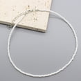 thumbnail image 1 of Collier Ras du Cou Simple Perles de Graines Femmes Charme Mode Coréenne Chaîne Col Boho Fait Main Bijou Cadeau, 1 of 5