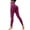 CC03_Wine, variant on Resicozy Workout Leggings for Women Seamless Butt Lifting Leggings High Waisted Gym Solid Yoga Pants Khaki S