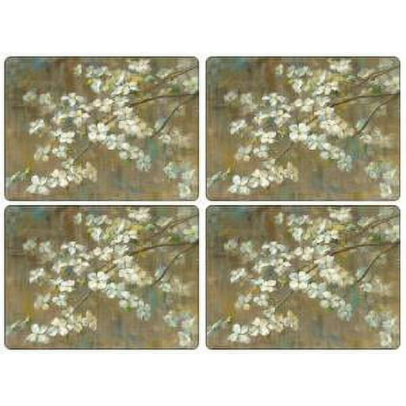 Pimpernel Dogwood In Spring S/4 Placemats