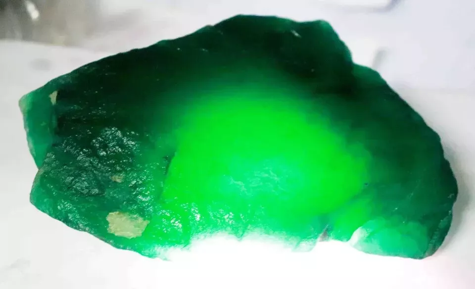 250-300 Carat Colombian Green Emerald Rough - Natural Raw Uncut Gemstone