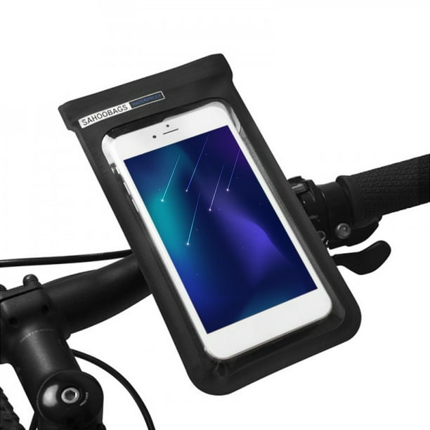 Touch screen Bike Phone Bag Waterproof Phone Holder Ultralight Cycling Tube Front Frame Bag