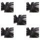 thumbnail image 1 of Flequillo de aire Qarigey postizos finos y sin costuras fibra de alta temperatura extensión de Cabello para mujer para boda 5Conjunto Numero 3, 1 of 6
