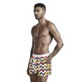 ZMHEGW Mens Trunk Underwear Board Shorts Print Yellow Xxl