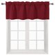 thumbnail image 1 of Cortina DWCN Valance 132x36 cm Burgundy Blackout, 1 of 8