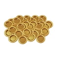thumbnail image 4 of 50 mini bandejas cónicas de metal para uso doméstico, estudio, salón de té o dormitorio. dorado, 4 of 9