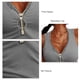 thumbnail image 4 of Camiseta Sin Mangas,Camiseta Sin Mangas para Mujer Camiseta Sin Mangas con Cremallera Frontal Acanalada Camiseta Sin Mangas con Cremallera Diseño De Última Generación, 4 of 5