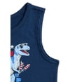thumbnail image 3 of Way To Celebrate Fourth of July Toddler Boys Patriotic Americana Americana Muscle Tank Top, Sizes 12M-5T, 3 of 3