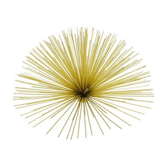 Nordic Metal Wire Ball Ornaments Wall Thorn Ball Sea Urchin Shape Metal Ball Dandelions Ornaments Home Decor,10cm