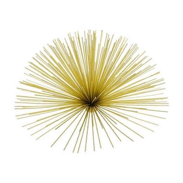 Nordic Metal Wire Ball Ornaments Wall Thorn Ball Sea Urchin Shape Metal Ball Dandelions Ornaments Home Decor,10cm