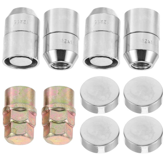 Zehuanyu 10-Pack Motorcycle Wheel Locks with Conical Tire Anti-Theft Screws for Enhanced Security