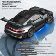 thumbnail image 5 of 1/43 Scale Alloy Body RC Drift Car with Dual Drift/Race Modes, 2.4G 4WD RC Racing Car with LED Lights & Adjustable Gyro, Desk Racer Model for Enthusiasts, 5 of 5