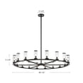 thumbnail image 4 of CH309018NBCG-Kuzco Lighting-Revolve - 18 Light Chandelier-Natural Brass Finish, 4 of 7