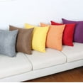 thumbnail image 2 of Nmkwnr Throw Pillow Covers Decorative Soft Pillowcases for Couch Sofa Bed Living Room, Square Accent Cushion Covers, 17 x 17 inch, 2 of 5
