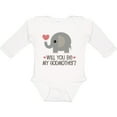 thumbnail image 3 of Inktastic Will You Be My Godmother Boys or Girls Long Sleeve Baby Bodysuit, 3 of 5