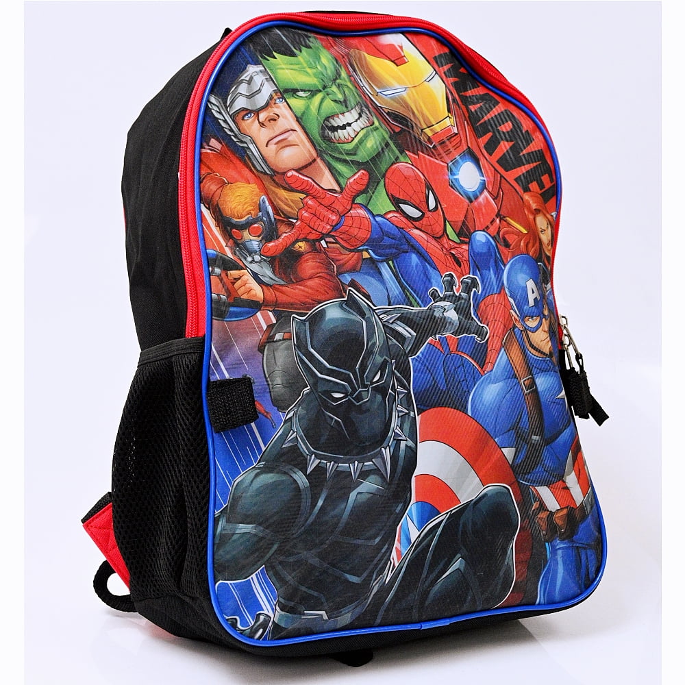 Novex Marvel Spiderman Hard Polycarbonate Kids Trolley Bag - Red –  Kidsinfy.in