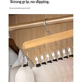 thumbnail image 5 of Closet Organizer With 10 Clips, Space Saving Hanging Closet Organizer,Legging Hangers For Closet, 360° Rotating Metal Clips For Socks/Panties/Pants, 5 of 6