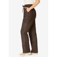 thumbnail image 4 of Woman Within Plus Size Convertible 2-in-1 Cargo Pant & Capri Elastic Waist, 4 of 6