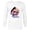 White, variant on Marvel Fantastic 4Ever Heart Valentine's Day - Long Sleeve T-Shirt for Men - Customized-Navy