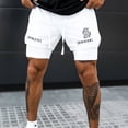 thumbnail image 2 of 2024 New Joggers Shorts Men 2 in 1 sport shorts Gym Fitness Bodybuilding Workout Quick Dry Male Summer Running Beach shorts, 2 of 6