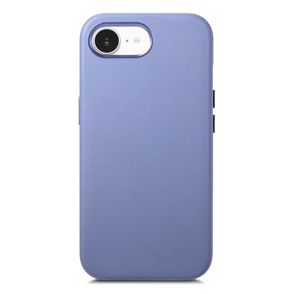 Magnetic for iPhone 16e Case, Compatible with Mag-Safe, Support Magnetic Car Mount, Soft Anti-Scratch Microfiber Lining, Slim PU Leather Shockproof Protective Phone Cover for iPhone 16e, Lavender