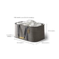 thumbnail image 5 of Joseph Joseph Hold-All - Collapsible Folding 35L Washing Laundry Basket Bag, Durable Fabric, Moisture Resistant, Grey, 5 of 5