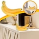 thumbnail image 2 of Faux Plátanos Racimo Lifelike Banana Cluster Decoración Frutas Plátanos Modelo Fotografía Props Cocina Decoración del partido, 2 of 8
