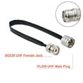 thumbnail image 1 of SO239 Door and Flat Coaxial Cable 50 Ohm Coaxial Extension Cable, 1 of 9