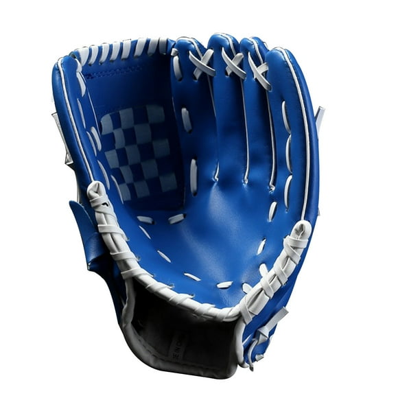 KAKOWELY 1PC 10.5 Inch Thicken Infield Pitcher Baseball Gloves Softball Gloves Infielder's Glove for Children Man Women Adolescents Sports (Blue),9.45X"X6.69"X1.97"