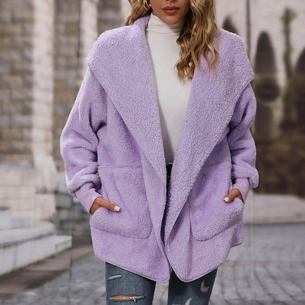 Fleece womens deals coats
