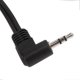 thumbnail image 2 of Dual Female XLR to Right Angle 3.5mm Y Splitter Cable High Transmission Rate Portable o Cable for Microphones Cameras 1.8meter/5.9ft, 2 of 4