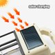 thumbnail image 4 of Luz portátil para acampar | Linterna recargable solar y USB | Múltiples modos de iluminación: faro, faro, fondo | Batería de 2400 mAh | Carga rápida tipo C | Al aire libre, Senderismo, Emergencia, 4 of 6