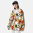 thumbnail image 3 of Balery Colorful Balls Sudadera ligera de manga larga con capucha y protección solar UPF 50+ para hombre y mujer, ideal para pesca y running-Large, 3 of 7