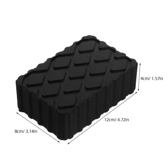 QIDITONG Rv Jack Pad Trailer Stabilizer Jack Stand Rubber Pad Rv Stabilizer Jack Pad Rv Block Jack Stand Trailer Jack Pad Jack Stand Pad Rubber Lift Block