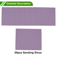 thumbnail image 4 of Discos de Lijado Universales Unique Bargains de 9.06"x11.02" con Gancho y Bucle, Hojas de Lijado de Óxido de Aluminio, 20 Pcs 80 Grano, 4 of 7