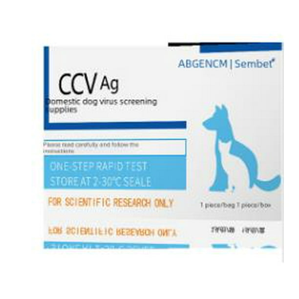 Papel de prueba para mascotas Senputer FPV FPV moquillo canino CDV coronario CCV pequeño CPV TOXO papel de prueba