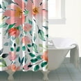 thumbnail image 5 of Waterproof Pioneer Shower Curtain 72x84 Inch Polyester Unique Cute Floral Shower Curtain for Bathroom Hotel Home Decor with 12 Plastic Hooks, 5 of 5