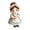 Style E, variant on DIY Doll Felt Sewing Kit Cute Craft Supplies Set with 4 Pieces of Fabric Scissors Buttons Needles Thread Instructions and Cotton for Beginners Adults Handmade Art Projects Birthday Holiday Gift