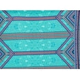 thumbnail image 2 of Zelouf Print On Ity  , Sewing, DIY, Crafts Fabric by the Yard, 784 Jade/coral, 3 Yard, 2 of 2