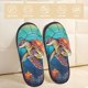 thumbnail image 2 of Fotbe Sea Turtle in Coral Pantuflas Peludas para Mujer con Estampado, Zapatillas de Peluche, Zapatos de Invierno para Casa, Uso Interior y Exterior-Medium, 2 of 8