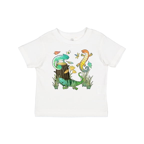 Inktastic Cute Lizards Hanging out Boys or Girls Baby T-Shirt