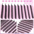 thumbnail image 3 of Natural Lash Extension Kit 168Pcs Lash Clusters Kit Wispy Eyelash Extensions 9-12MM Individual Lashes Extensions with Bond and Seal Lash Glue and Eyelash Extension Tweezers DIY at Home, 3 of 16