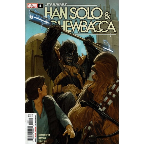 Star Wars: Han Solo And Chewbacca #4 VF ; Marvel Comic Book