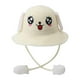 thumbnail image 1 of Sombrero de pescador con visera y orejas de conejo para niñas Blanco, 1 of 9