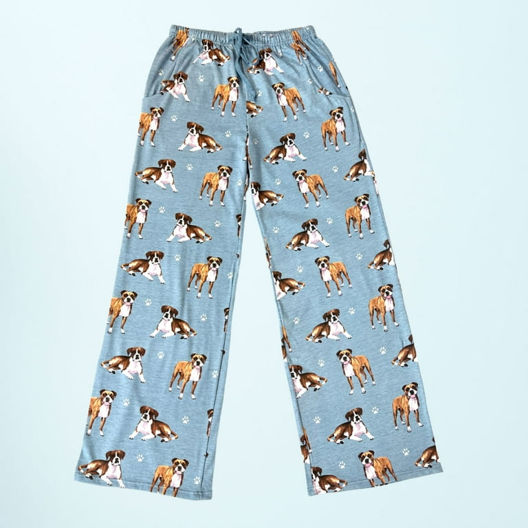 Boxer Pajama Bottoms Unisex Large