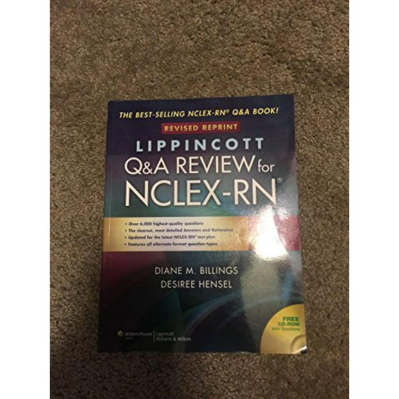 Pre-Owned Lippincott's Q&A Review for NCLEX-RN (Paperback) 1469887762 9781469887760