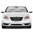thumbnail image 2 of Chrysler Logo Dual Panels 2-28" W x 24" L Easy Folding Windshield Sun Shade, 2 of 4